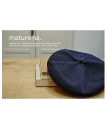 mature ha. | ハンチング/ベレー帽