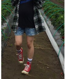 USED ケミカルデニムショーツ | デニムパンツ