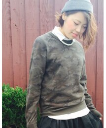 UNIQLO | メンズカモ柄スウェット(スウェット)