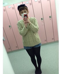 ヘアバンド…BEAMS(ニット/セーター)