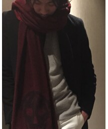 グレーセーターヘビロテ。 | ニット/セーター