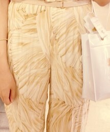 LyricisM | ドレープ柄パンツ(その他パンツ)