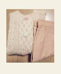 古着 | ポンポンニット(ニット/セーター)