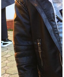 H&M DIVIDED | ライダースジャケット