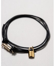 Re PLAY | PADLOCK BRACELET BLACK(ブレスレット)