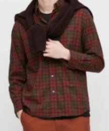 UNIQLO | エクストラファインコットンブロードチェックシャツ（ボタンダウンカラー・長袖）

RED(シャツ/ブラウス)