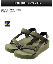 GU | サンダル