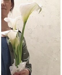 実家からのいただき物 | フラワーベース
