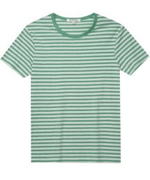 topten | bright green stripe tee (Tシャツ/カットソー)