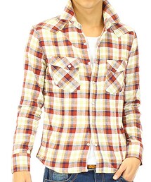 ネルチェックシャツ ：imp(シャツ/ブラウス)