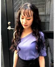 MOUSSY | moussyワンショルダートップスと涼しげな麻のスカート😊(スカート)