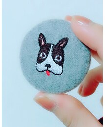 ？ | わんわんブローチ。相棒。(ブローチ/コサージュ)