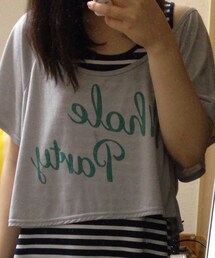 RETRO GIRL | クロップドTシャツ(Tシャツ/カットソー)