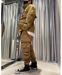 横 | カーゴパンツ