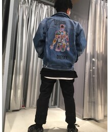 後ろ | デニムジャケット