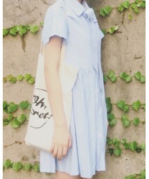 morning earth | シャツワンピース