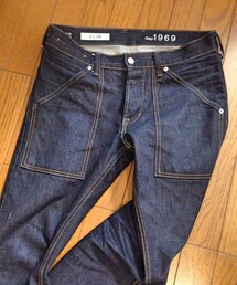 GAP | denim cargo slim(デニムパンツ)