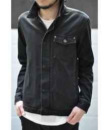 Rn/02 ブラックデニムジャケット
(デニムジャケット)