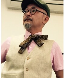 民族衣装についてたウエストを絞る用の紐 | トレンチコート