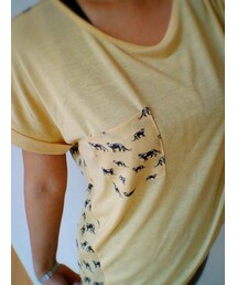 アニマル柄Tシャツ(Tシャツ/カットソー)