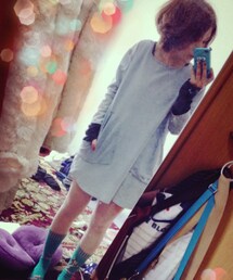 LOWRYS FARM | ▶︎デニム風ワンピース(ワンピース)