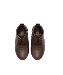 ZARA | ブローギングレザーブーツ(ブーツ)