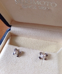 MIKIMOTO | パール リボンピアス(ピアス（両耳用）)