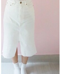 mor mor | デニムスカート