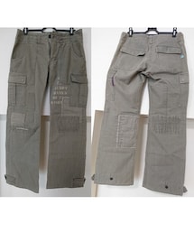 291295=HOMME | 291295=HOMME ダメージ加工&パッチワーク カーゴパンツ(カーゴパンツ)