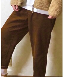 GU | コーデュロイアンクルパンツ(パンツ)