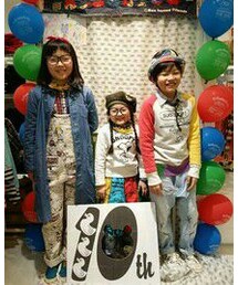 杏ちゃん、いぶくんとスヌーピーコーデ混ぜて頂きましたー( 〃▽〃) | その他