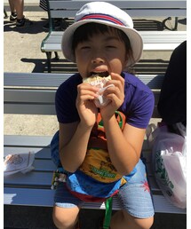 帰りにはお焼きを頬張る😋 | その他