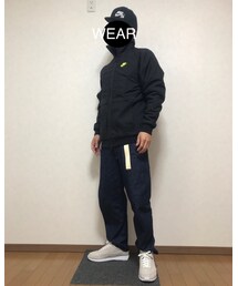 リバーシブル👍 | リバーシブル仕様で裏は胸元にボルトカラーでNIKEのロゴのみです🤗(ジャケット/アウター)