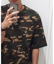 落肩迷彩 | トップス