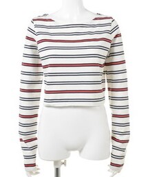 FRAY I.D | ボーダートップス(Tシャツ/カットソー)