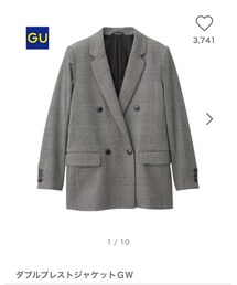 GU | テーラードジャケット