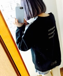 古着 | バックスタイル(スウェット)