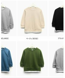 SOON | レイヤード風スウェット(スウェット)