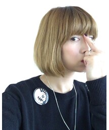 LAUGHIN'NOSE | うっかり中指w(ブローチ/コサージュ)