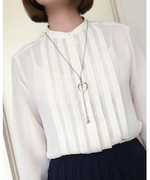 母のお下がり | ハート♡ループタイ(ネックレス)