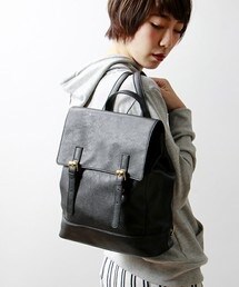 WEGO | ダブルベルトミドルリュック(バックパック/リュック)