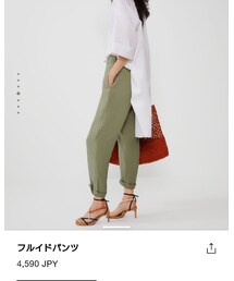 ZARA | フルイドパンツ(パンツ)