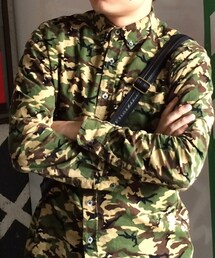 RAGEBLUE | 迷彩シャツ(シャツ/ブラウス)