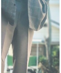 古着 | 古着屋でジャストサイズの買ったけどよく見たら前履いてた人がサイズ詰めてくれてたやつ(スラックス)