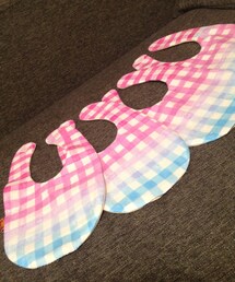 Handmade | 手作りスタイ☆ピンク(その他ベビー用品)