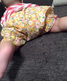 fafa | オムツパンツ花柄黄色(その他ベビー用品)