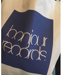 bonjour records | トートバッグ