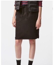 UNIQLO | 背が低いのでウエストは一つ折り(スカート)
