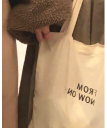 from now on | トートバッグ