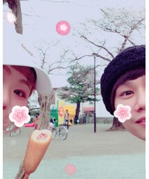 ちなっちゃんとお花見◡̈ | その他